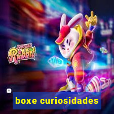 boxe curiosidades