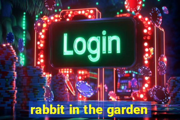 rabbit in the garden