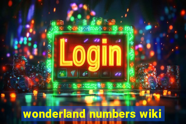 wonderland numbers wiki