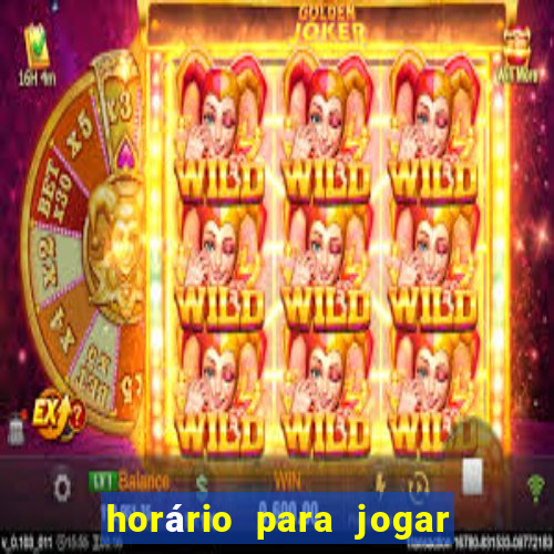 horário para jogar fortune dragon