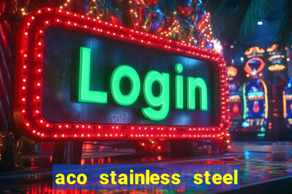 aco stainless steel slot drain