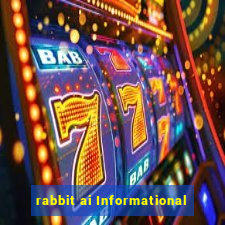 rabbit ai Informational