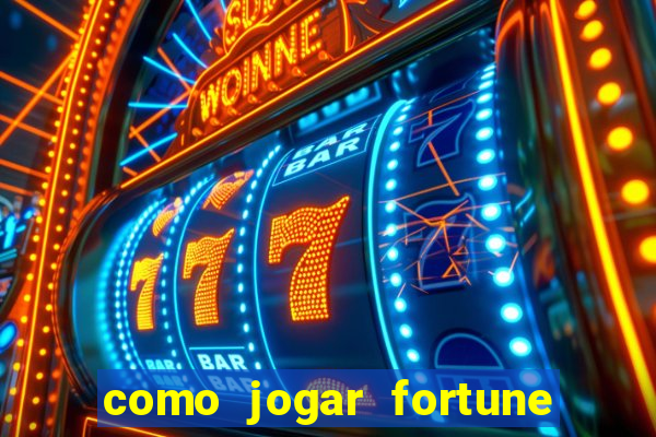 como jogar fortune tiger sem depositar