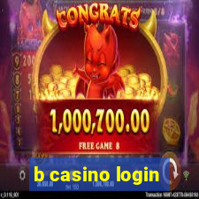 b casino login