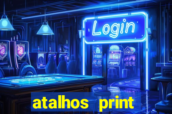 atalhos print screen windows