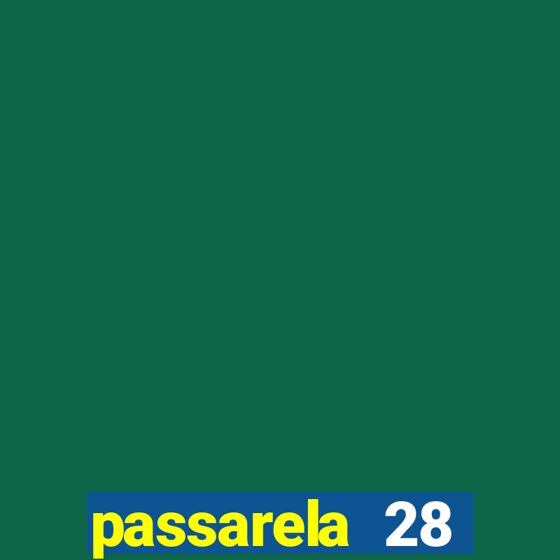 passarela 28 avenida brasil