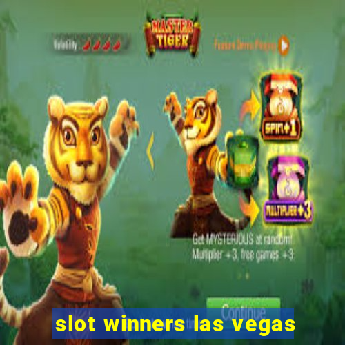 slot winners las vegas