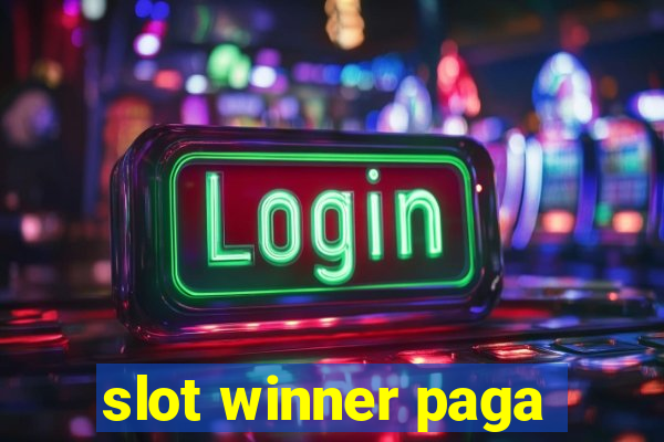 slot winner paga