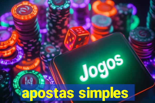 apostas simples