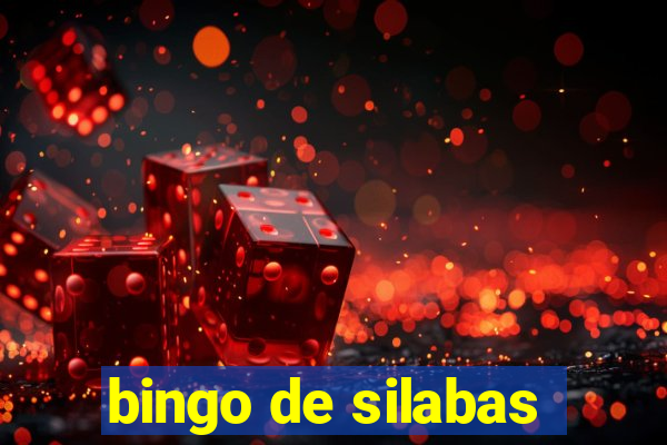 bingo de silabas