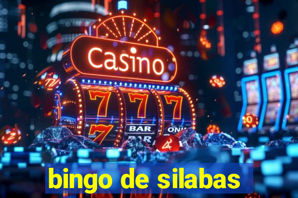 bingo de silabas