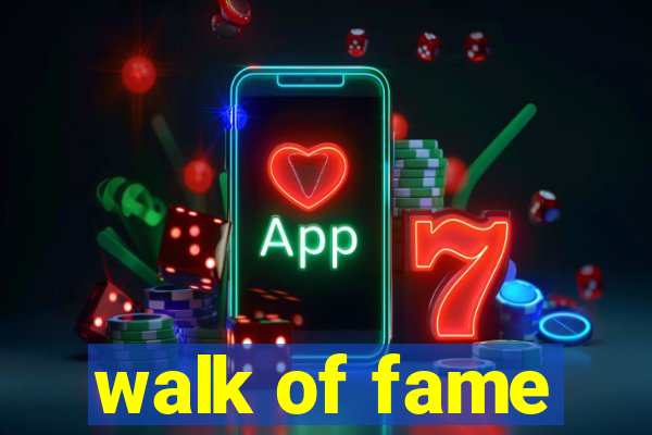 walk of fame