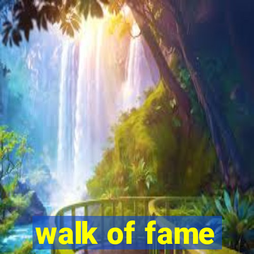 walk of fame