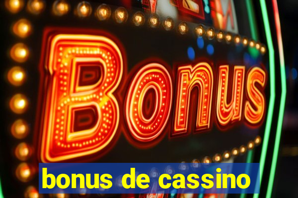 bonus de cassino