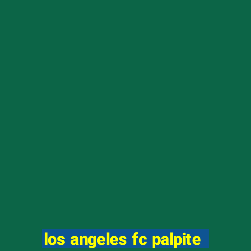 los angeles fc palpite