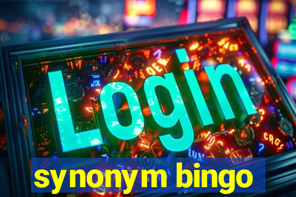 synonym bingo