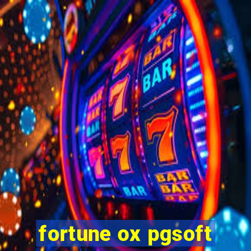 fortune ox pgsoft