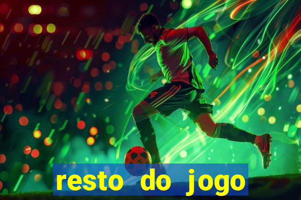 resto do jogo placar atual