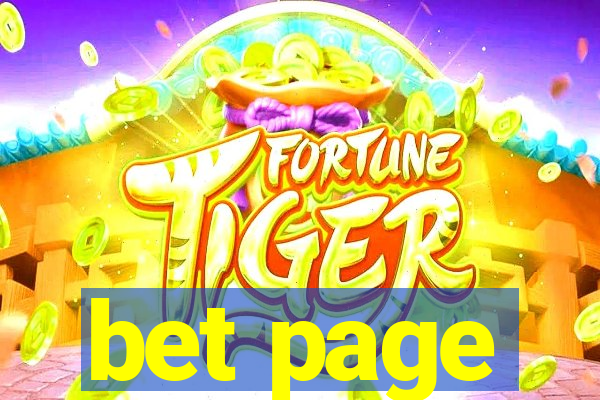 bet page