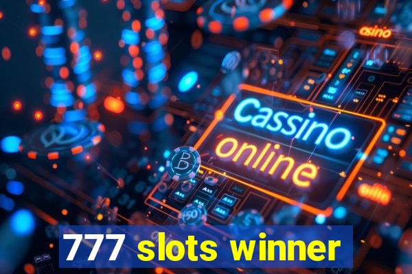 777 slots winner