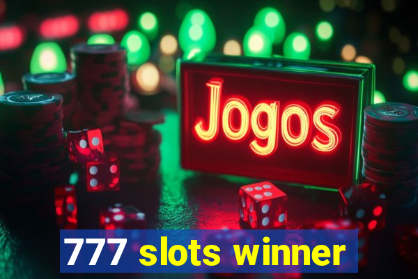 777 slots winner