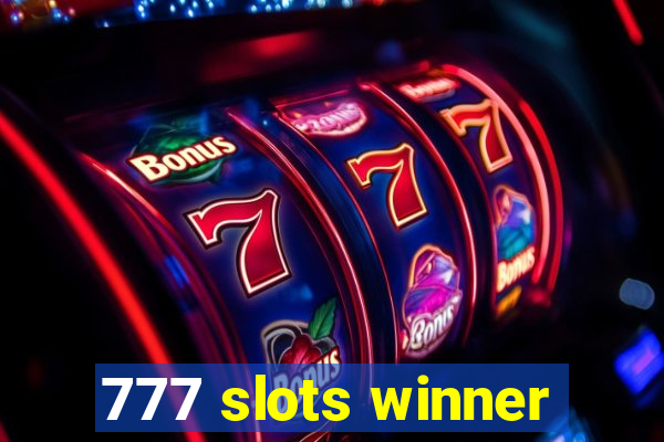 777 slots winner