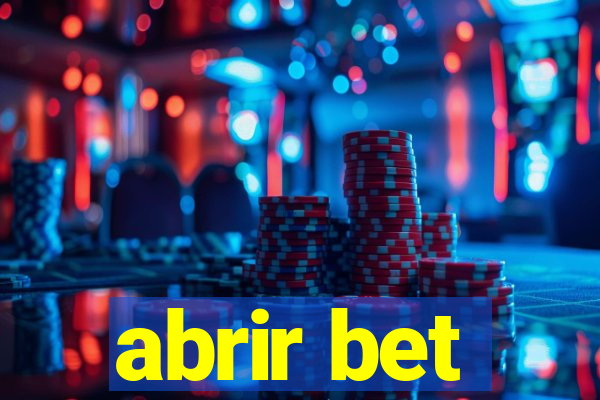 abrir bet