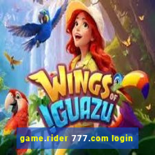 game.rider 777.com login