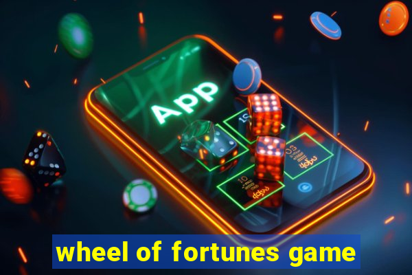 wheel of fortunes game