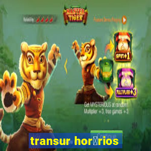 transur hor谩rios