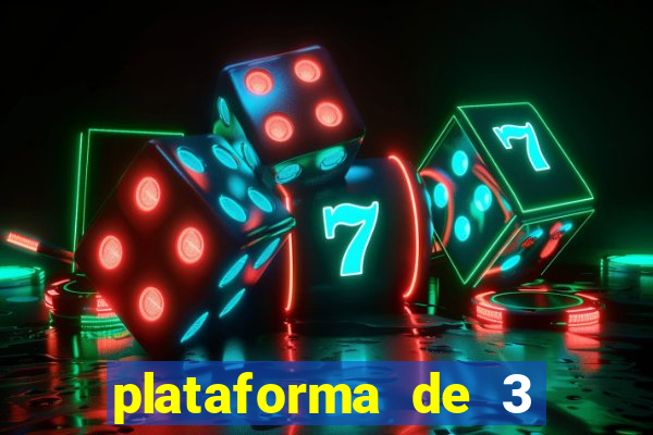 plataforma de 3 reais slots