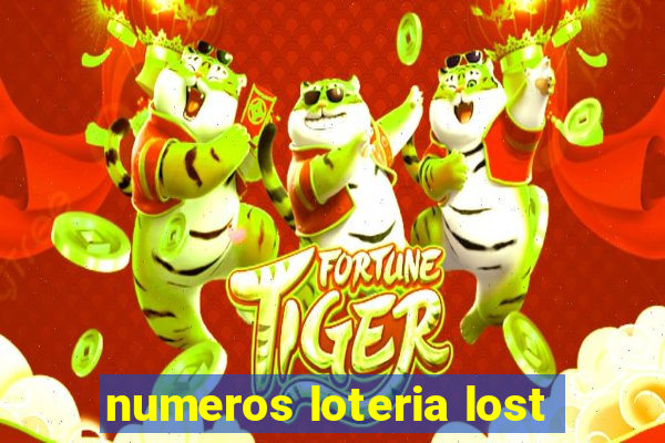 numeros loteria lost