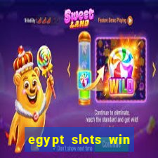 egypt slots win real money