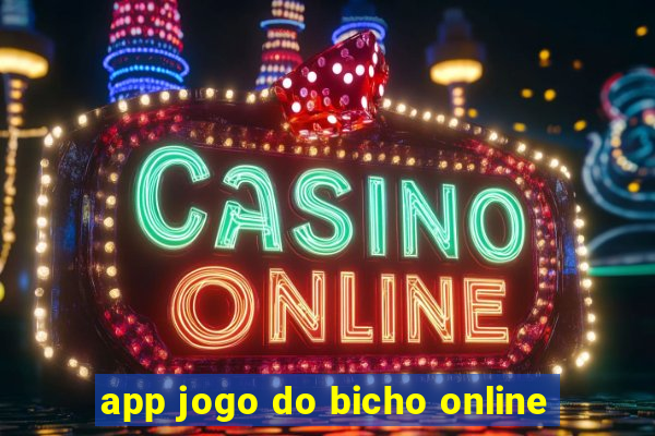 app jogo do bicho online