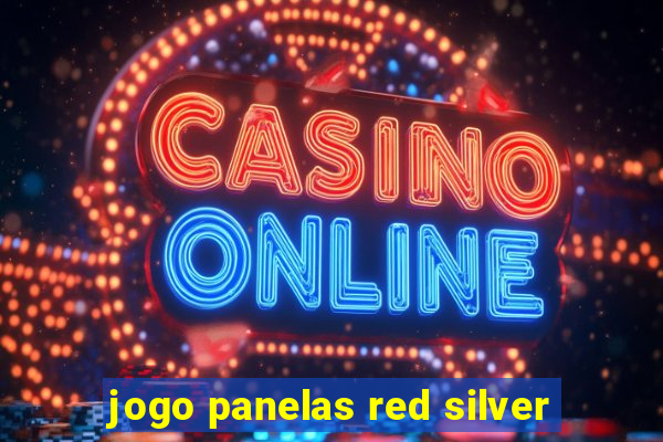 jogo panelas red silver