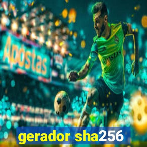 gerador sha256