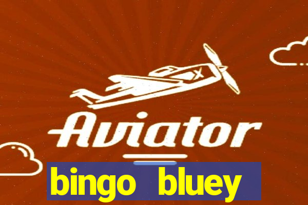 bingo bluey personajes png