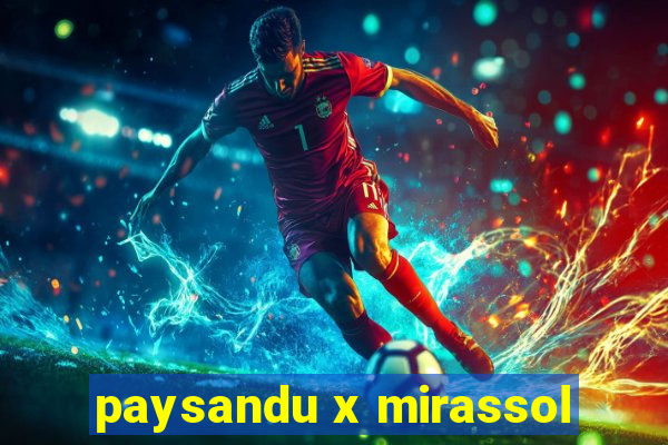 paysandu x mirassol