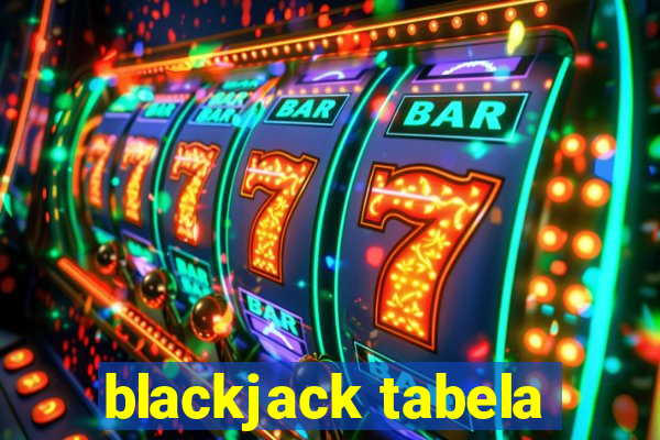 blackjack tabela