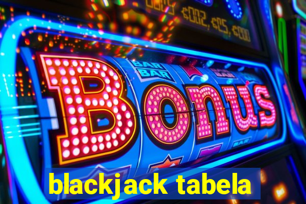 blackjack tabela