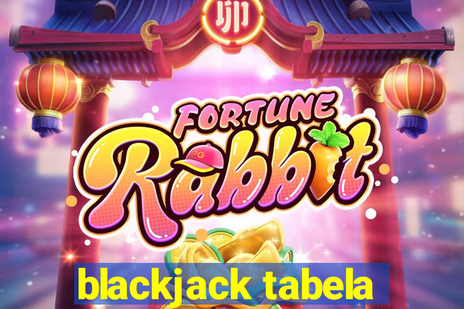 blackjack tabela