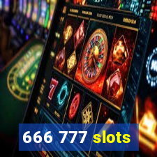 666 777 slots