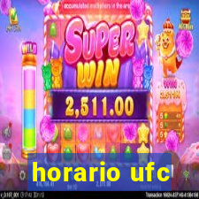 horario ufc