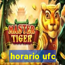 horario ufc