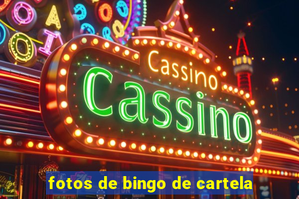 fotos de bingo de cartela