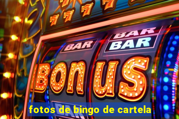 fotos de bingo de cartela