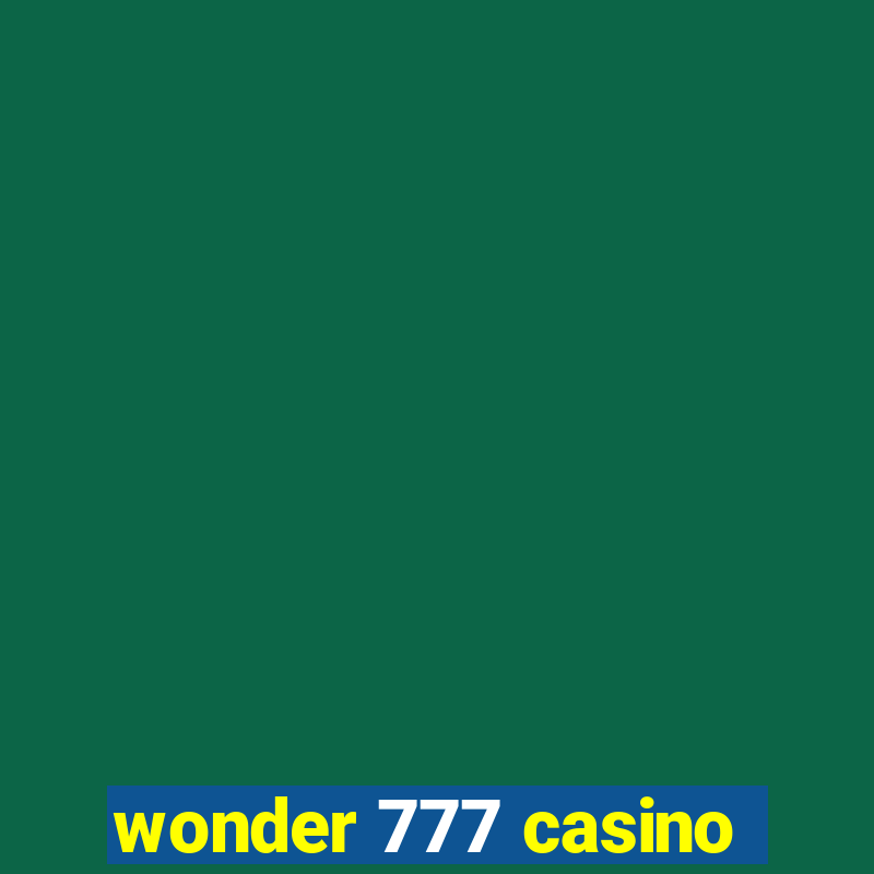 wonder 777 casino