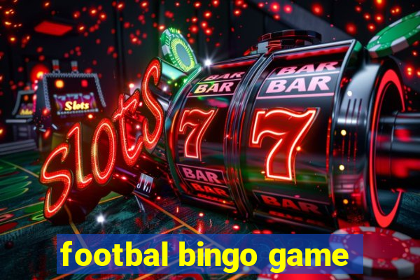 footbal bingo game