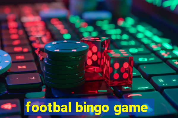 footbal bingo game