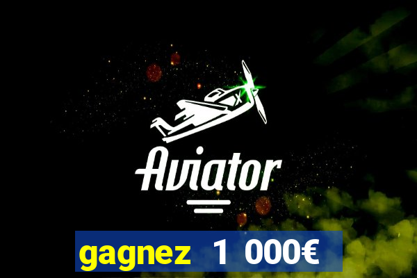 gagnez 1 000€ sur jow